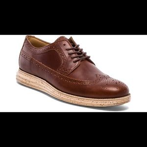 Cole Haan Men’s Lunargrand Wingtip Oxfords Size 9